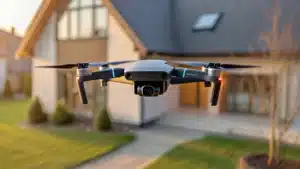 drone surveillance maison